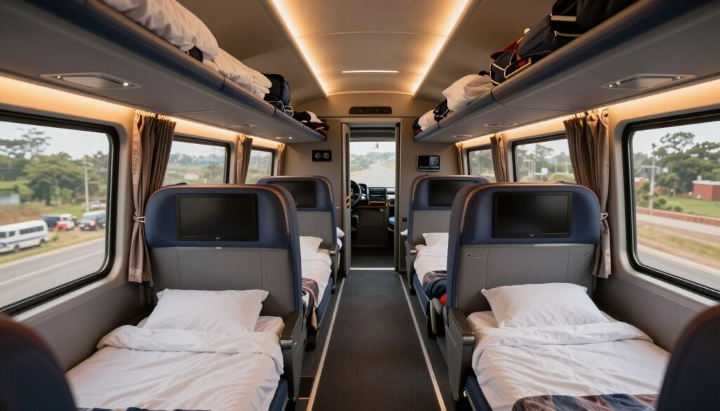 sleeper bus interior design